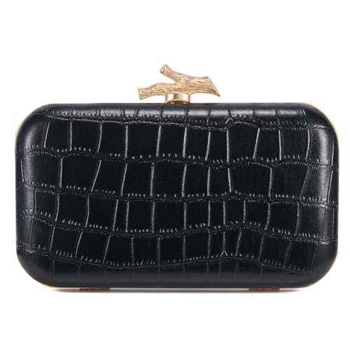 CHUNLI Clutch Purses for Women Evening/Wedding Chic Woven Bag Formal PU Leather Purse Designer Handbags for Women - Image 1