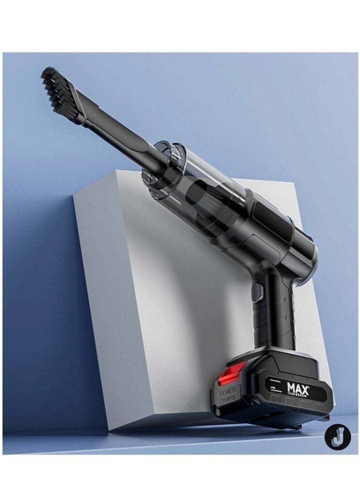 JAJEEK "NEW Portable Handheld Car Vacuum Cleaner – Wireless High-Power Lithium Battery & Replaceable Design" - Image 4