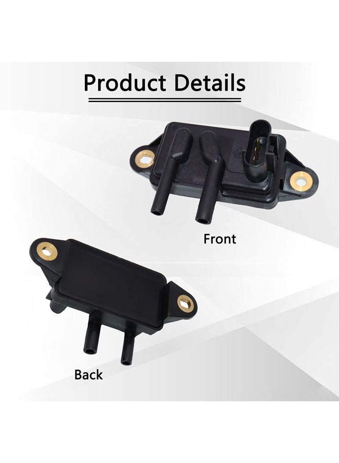 KEJSTED EGR Valve Pressure Feedback Sensor DPFE15 Compatible with 94-10 Ford Expedition Focus Escape F150 Mercury Lincoln Town Car Mazda Truck F77Z9J460AB 1L3Z9J460AA F48E9J460BA VP8T EPS4 - Image 3
