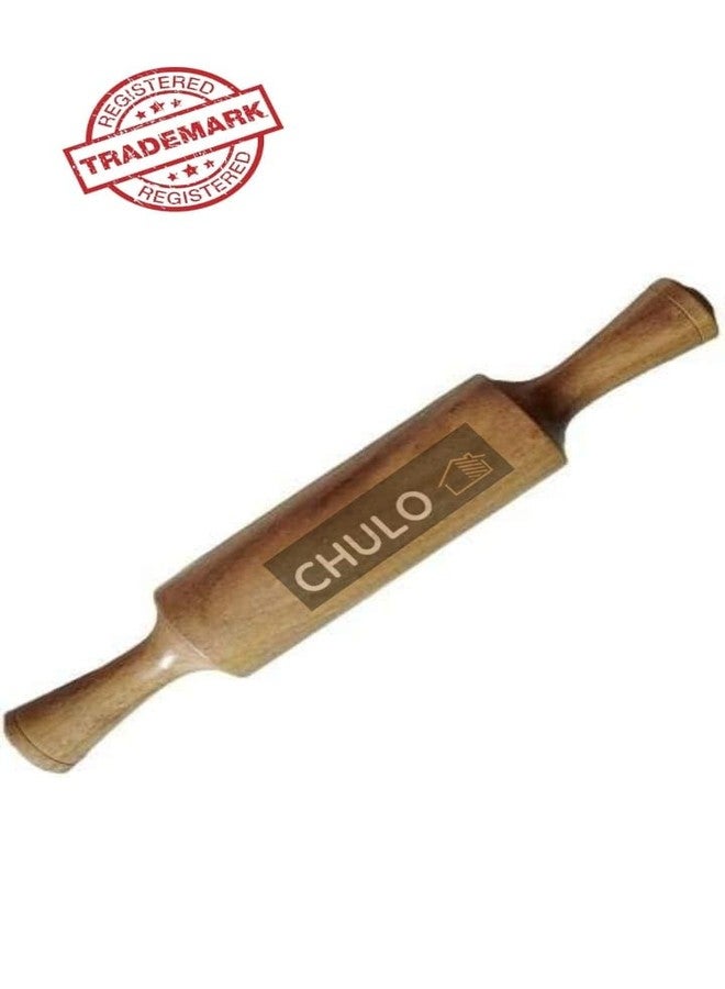 CHULO Green Marble Roti Maker with Wooden Belan, 10 Inch Diameter, Green Marble Chakla with Belan - Image 4
