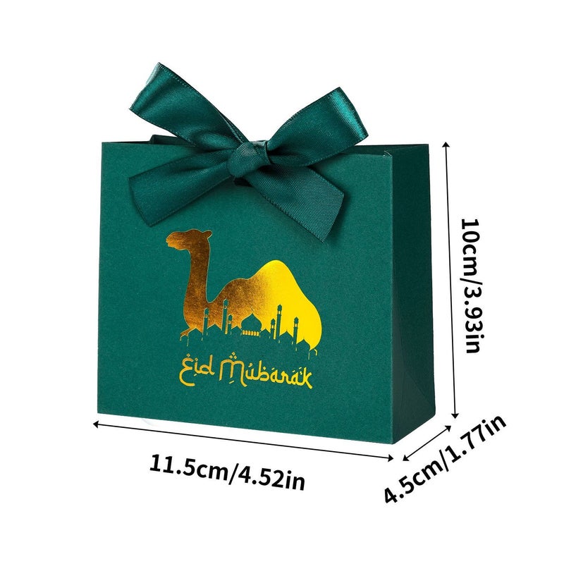 12 Pcs Green Ramadan Gift Box For Her Or Him With Card - Image 3
