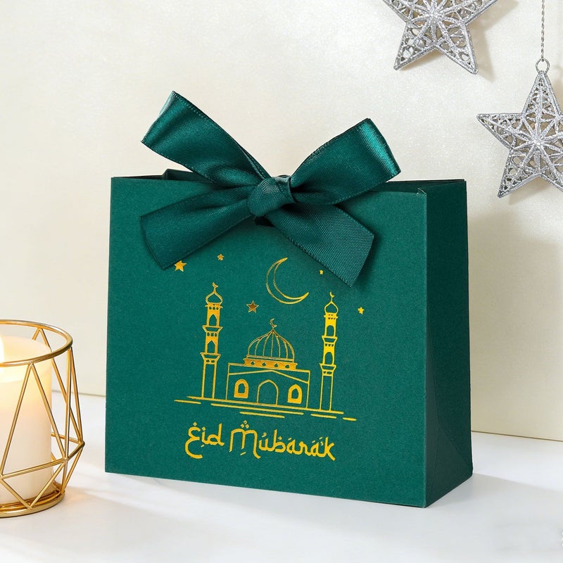 12 Pcs Green Ramadan Gift Box For Her Or Him With Card - Image 2