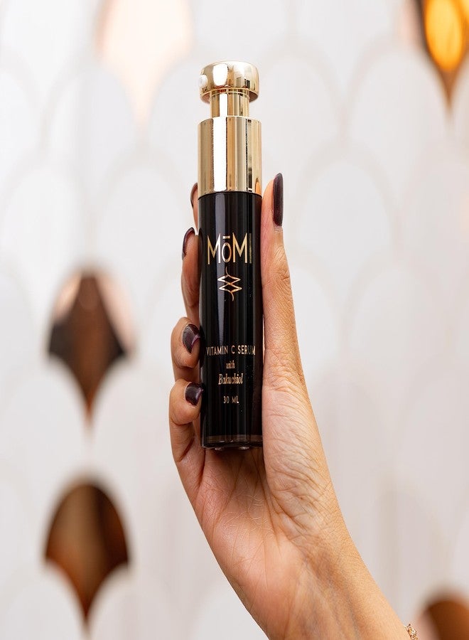 Momi MōMI Vitamin C Serum with Bakuchiol. Brightening, firming, helps with hyperpigmentation. Contains 20% THD Ascorbate, HA, Ferulic Acid, Vitamin E and Bakuchiol, - Image 2
