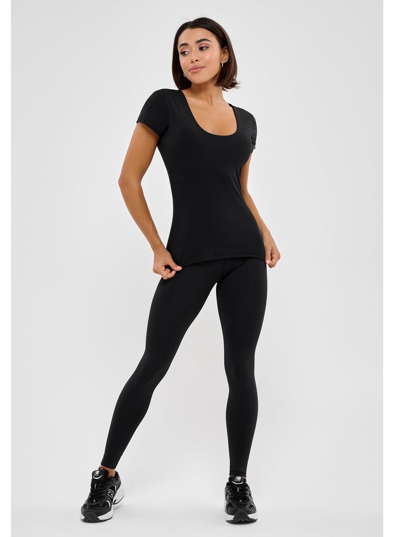 بونا فيدي تيشيرتات بونا فايد نسائية - بلوزات صيفية نسائية - تيشيرت مريح بأكمام قصيرة - Image 5