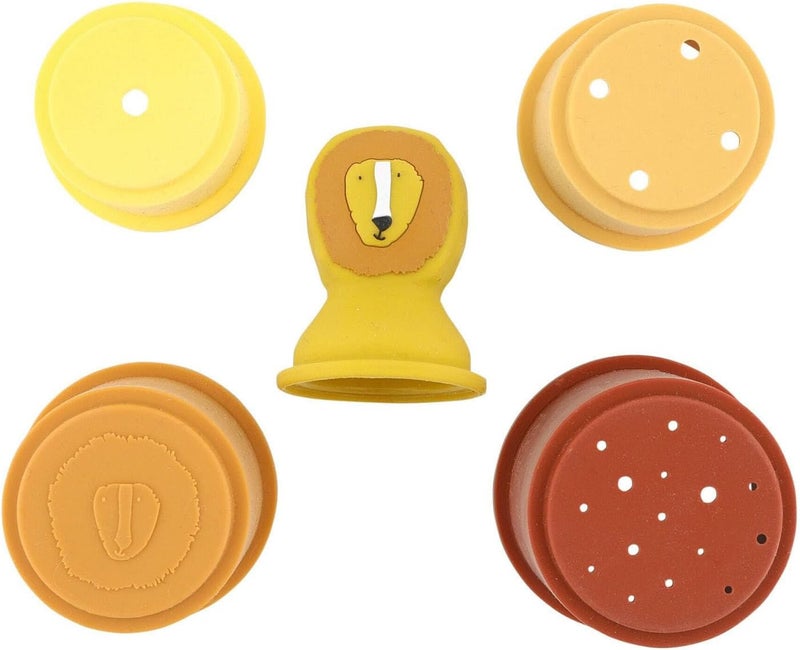 Trixie Stacking Cups - 5pcs - Mr. Lion - Image 4