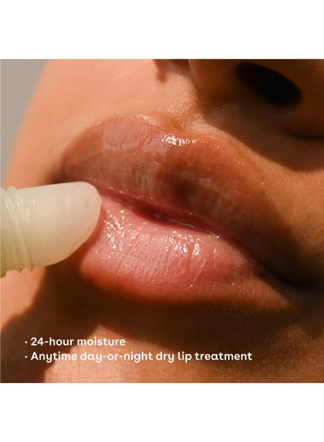 eos 24H Moisture Super Balm Minis- CrÃ¨me de la CrÃ¨me, Limited-Edition Lip Mask, Lip Mask, Made for Sensitive Skin, Shea Butter, Variety Pack, 0.169 fl oz, 3-Pack - Image 5