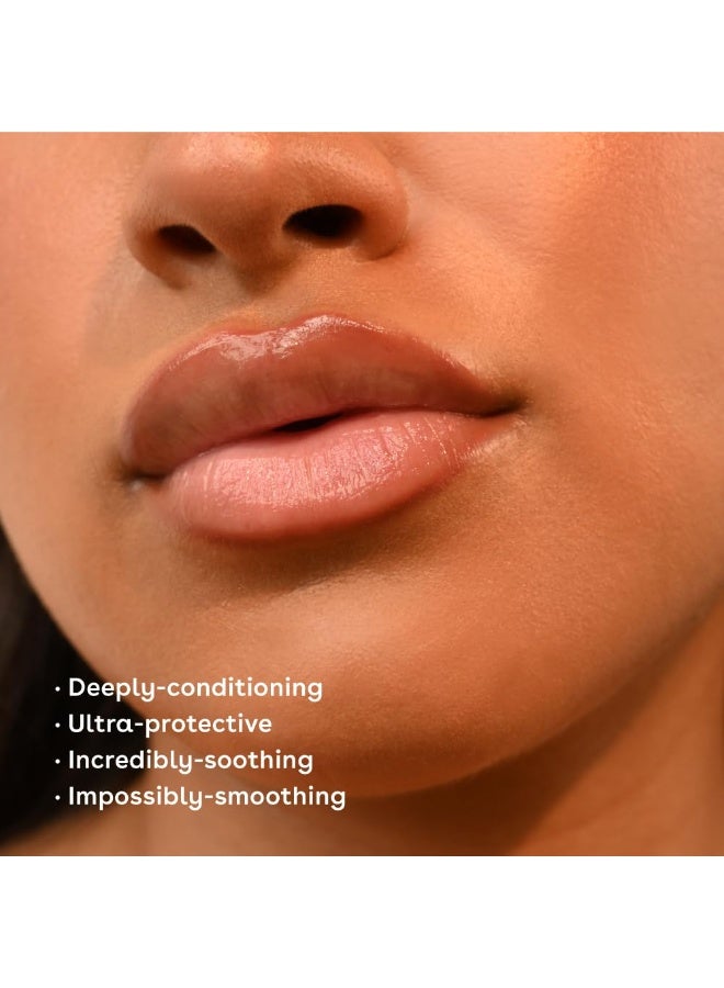 eos 24H Moisture Super Balm Minis- CrÃ¨me de la CrÃ¨me, Limited-Edition Lip Mask, Lip Mask, Made for Sensitive Skin, Shea Butter, Variety Pack, 0.169 fl oz, 3-Pack - Image 2