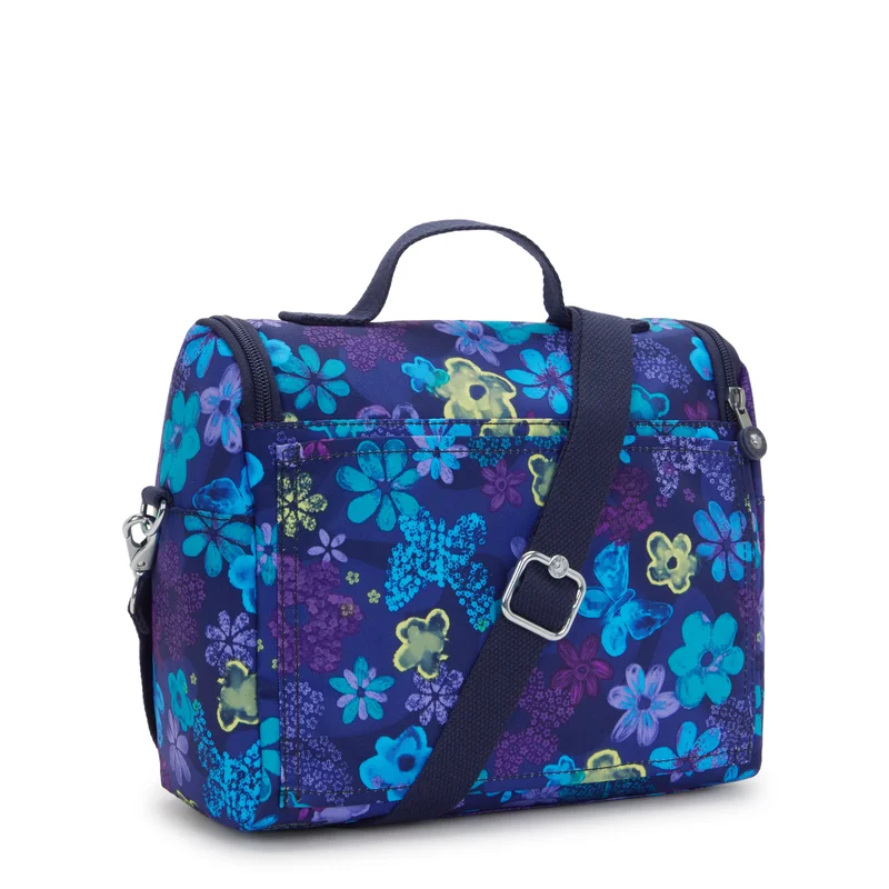 كيبلينغ Kipling  New Kichirou Dark Flwr Stamp Large LunchBag with Trolley Sleeve I5749-4FM