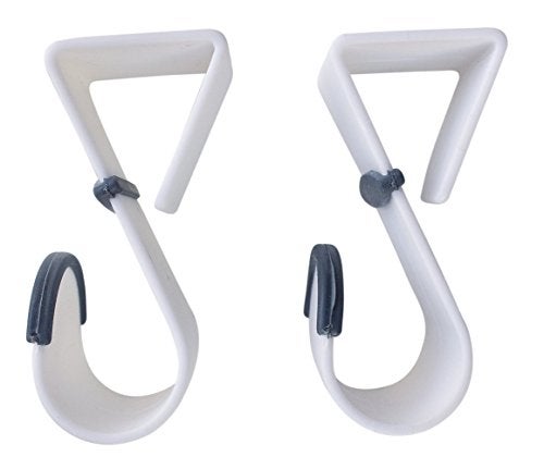 LFDAVP TidyHouse Space Saver Over The Door Metal Hook Hanger Rack Set Organise Bedroom Bathroom Closets Hang Shirts Standard 2 Hooks