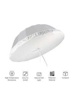 Selens 51 Inch Photography Umbrella Diffuser Soft Cloth for Compatible with 51" Silver Photo Umbrella for Photo Studio Flash Speed Light (Umbrella not Included)  - Image 2