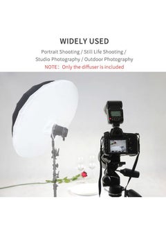 Selens 51 Inch Photography Umbrella Diffuser Soft Cloth for Compatible with 51" Silver Photo Umbrella for Photo Studio Flash Speed Light (Umbrella not Included)  - Image 3