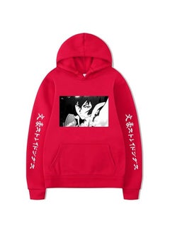 Generic Anime Hoodie Dazai Osamu Nakahara Chuuya Cosplay Casual Long Sleeve Pullover Sweatshirt for Men Women 