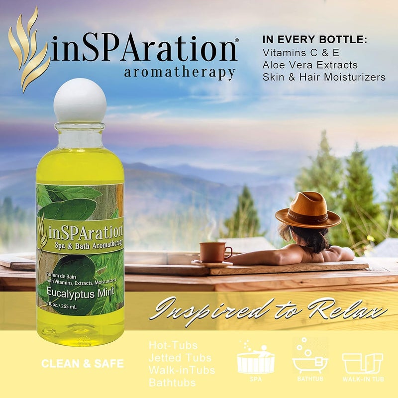 InSPAration عطر الأوكاليبتوس (عبوة من 1) 9 أونصة سائلة / 265 مل - Image 2