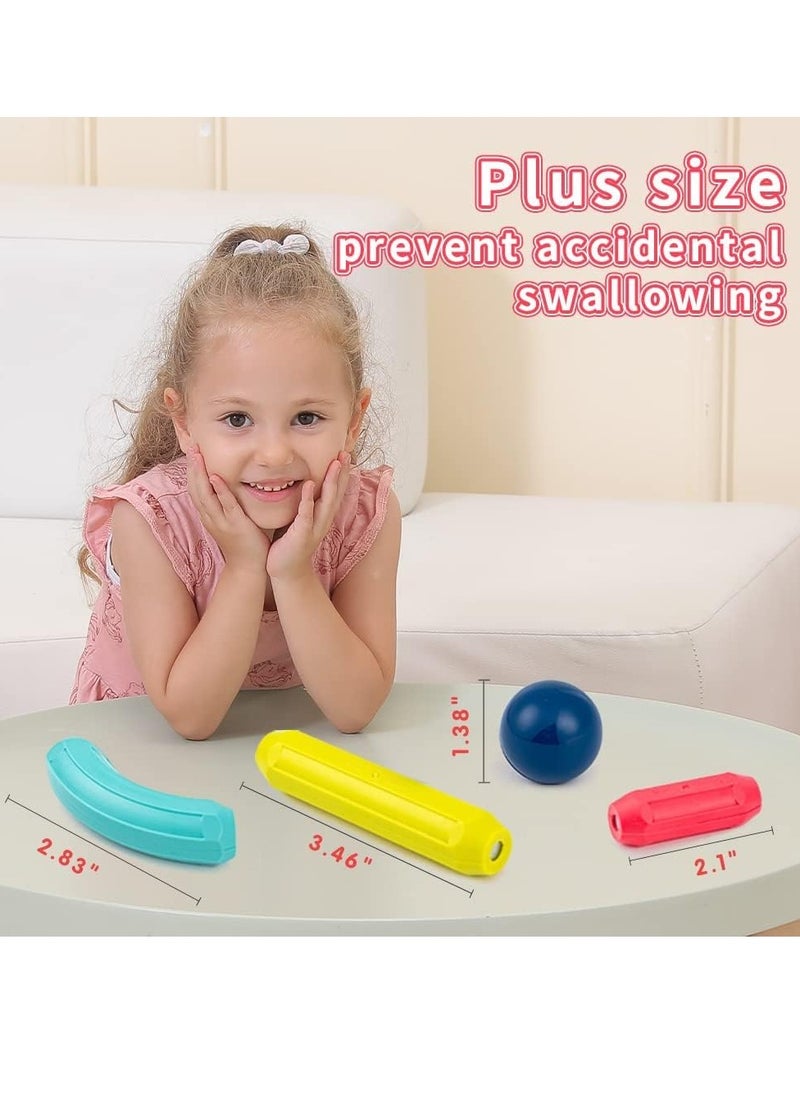 84 Pcs Magnetic Building Sticks Blocks Toys, Magnet Educational Toys Magnetic Blocks Sticks Stacking Toys  - Image 5