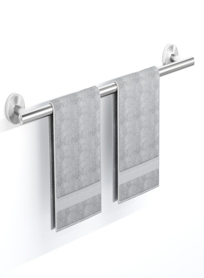 SCILIVE Brushed Nickel Towel Bar, 18 Inch Towel Racks for Bathroom Wall Mounted, SUS304 Stainless Steel Bathroom Towel Holder, Total Length 20.4 Inch Towel Bars - Image 1