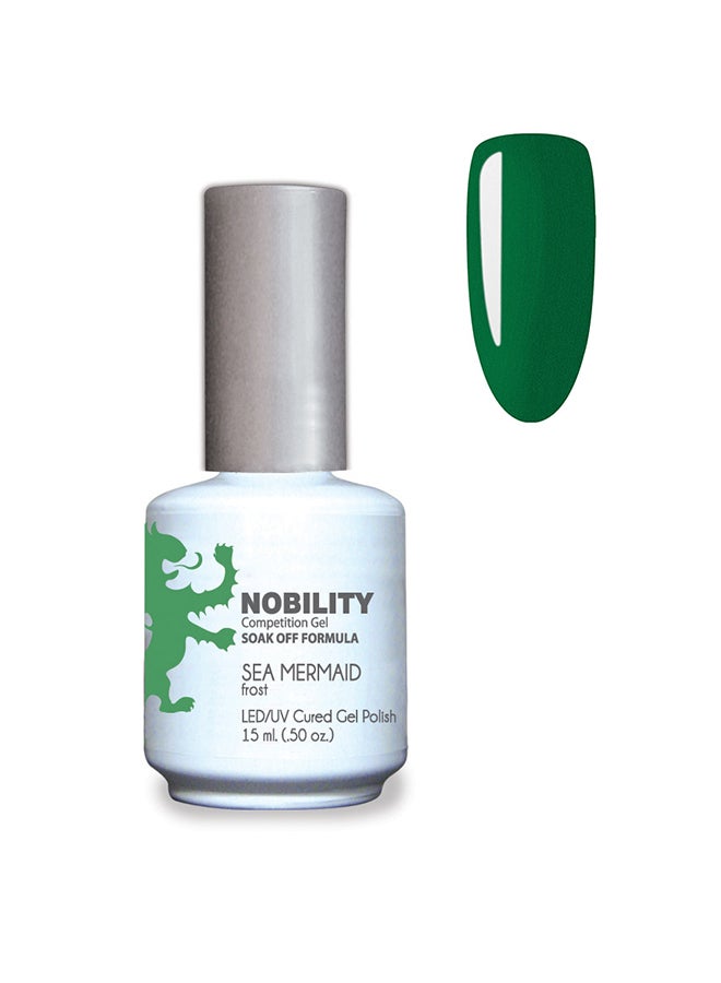 Lechat Gel Nail Polish 15 ml, Long Lasting, Chip Resistant, Requires Drying Under UV Led Lamp Sea Mermaid Nbgp87