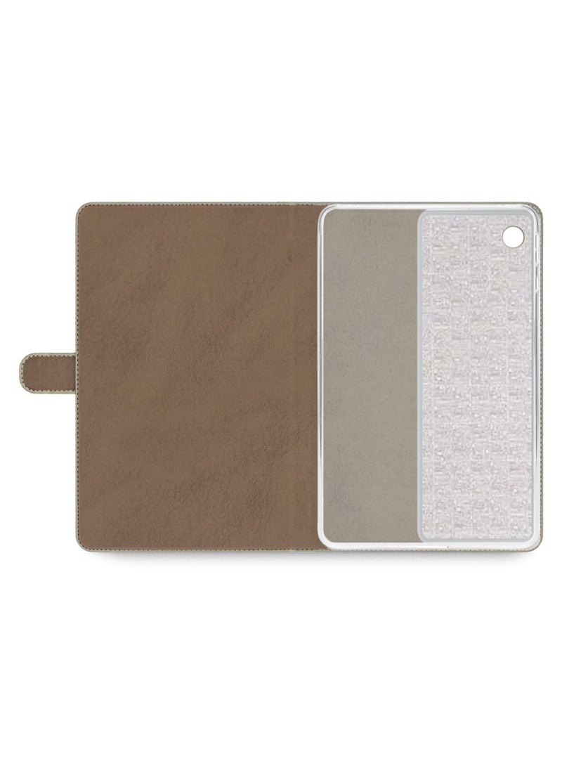 Wtech PU Leather Magnetic Closure Flip Case Cover For Samsung Galaxy Tab A8 10.5 Inch 4G 2021 X200 X205 Rose Gold - Image 4