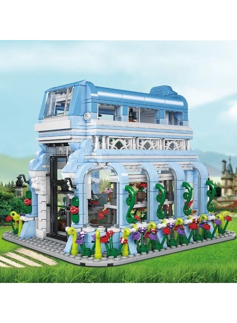 mould king Building Sets, Mini World Building Blocks kit, Building Blocks for Kids，Plant Flower House Series building Toy Models, children's toys, 8+1289 PCS, Mould King 16048  - Image 2