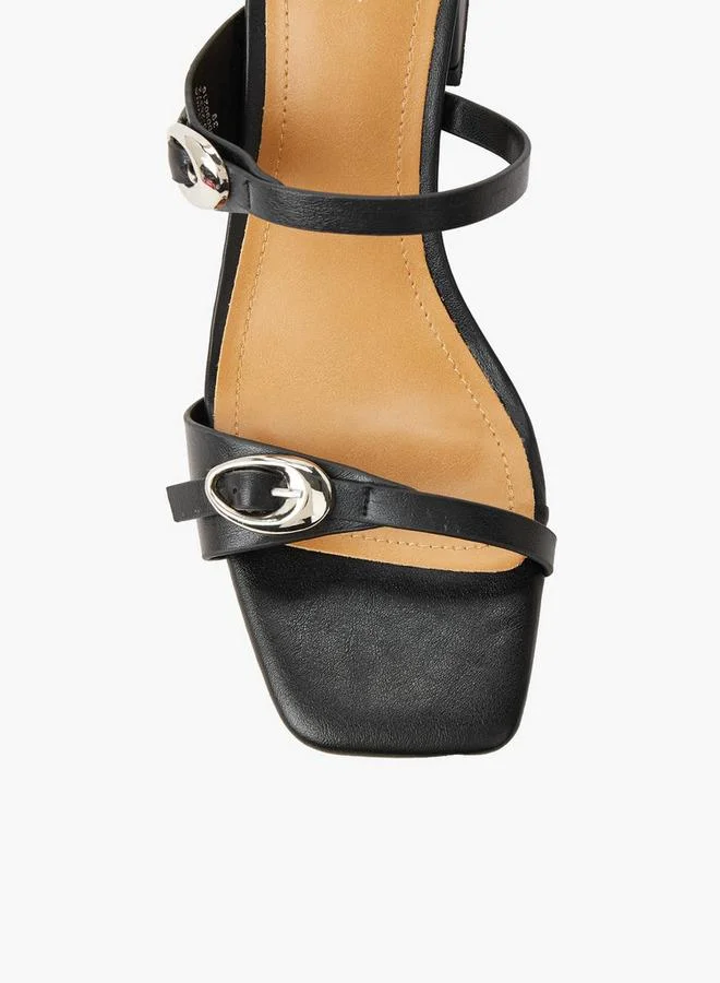 Celeste BLACK Women Block Heel Sandals for Women | Best Price UAE