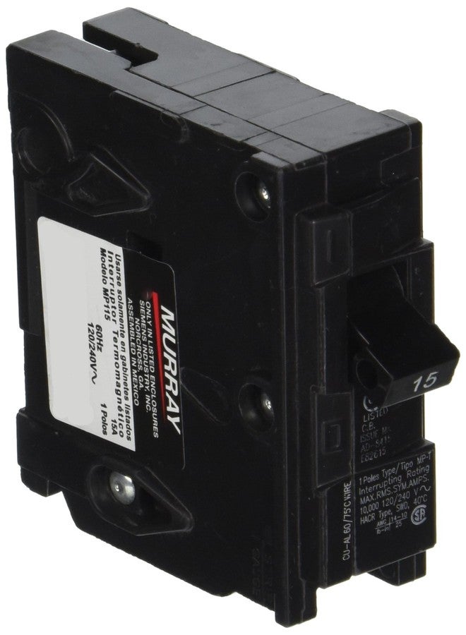 Murray MP115 15-Amp Single Pole Type MP-T Circuit Breaker - Image 1