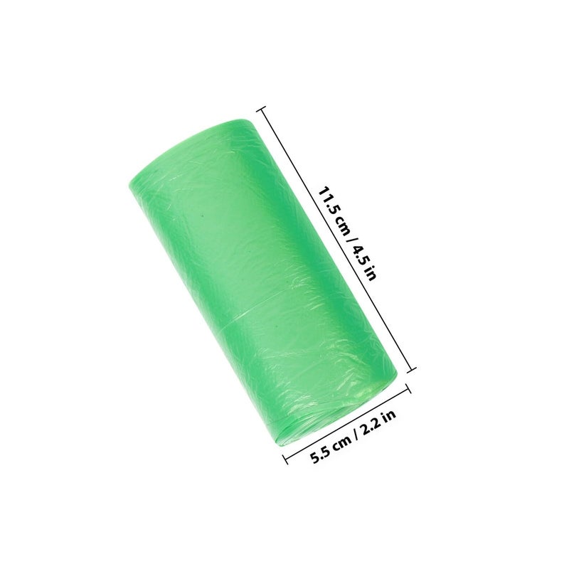 Biodegradable Kitchen Trash Bags 30 Count Thickened Color Coded 4 Rolls For Home Bathroom Hotel - Image 3