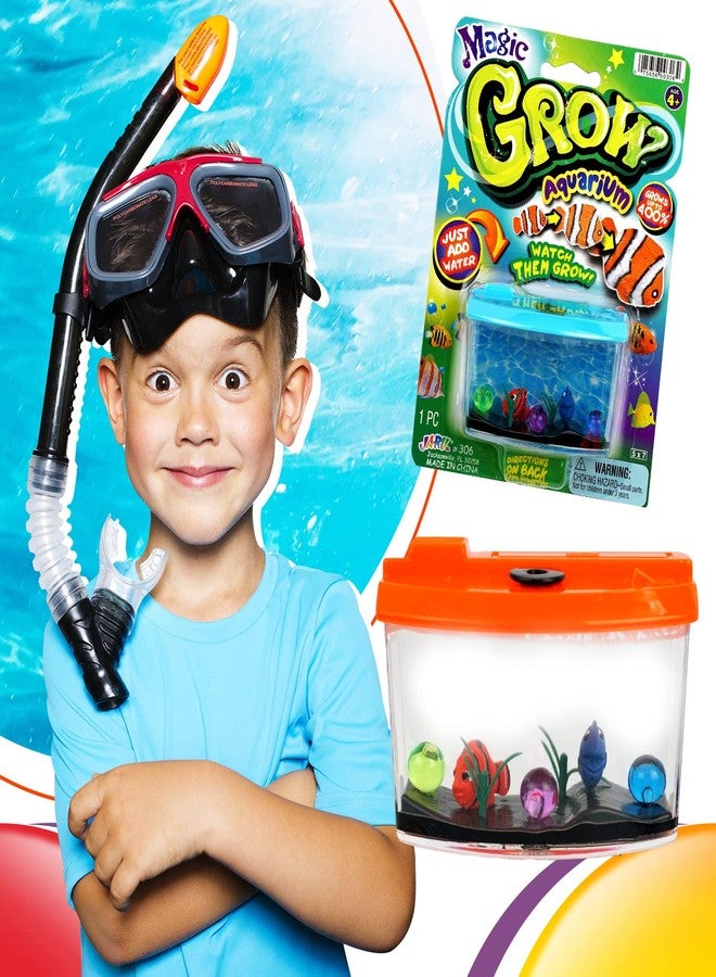 JA-RU Magic Growing Fish Aquarium Toy for Kids - 2 Packs - Grow Bigger in Water - Fun Expanding Animals - Great Educational Toy for Boys and Girls Idea and Party Favor - Image 4