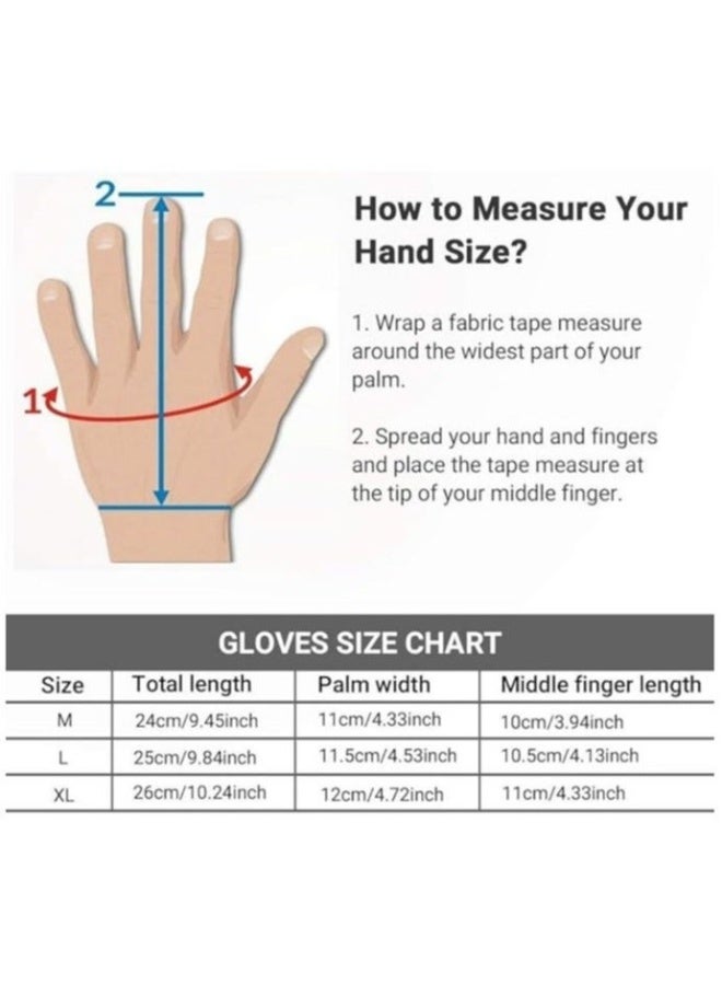 بيكو Workout Gloves, Full Palm Protection & Extra Grip, Gym Fishing Fencing Gloves for Weight Lifting, Training, Fitness, Exercise (Men & Women) - Image 4