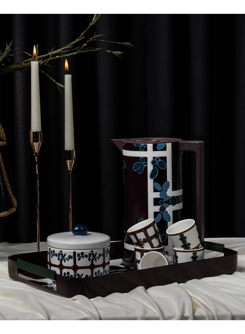 بلندز وعاء تقديم تمر مع غطاء من ديليونا - Image 4