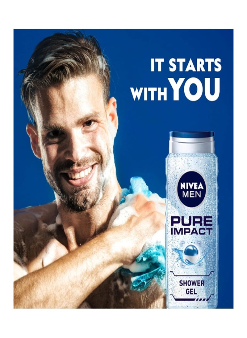 نيفيا جل استحمام بيور إمباكت 500 مل - Image 2