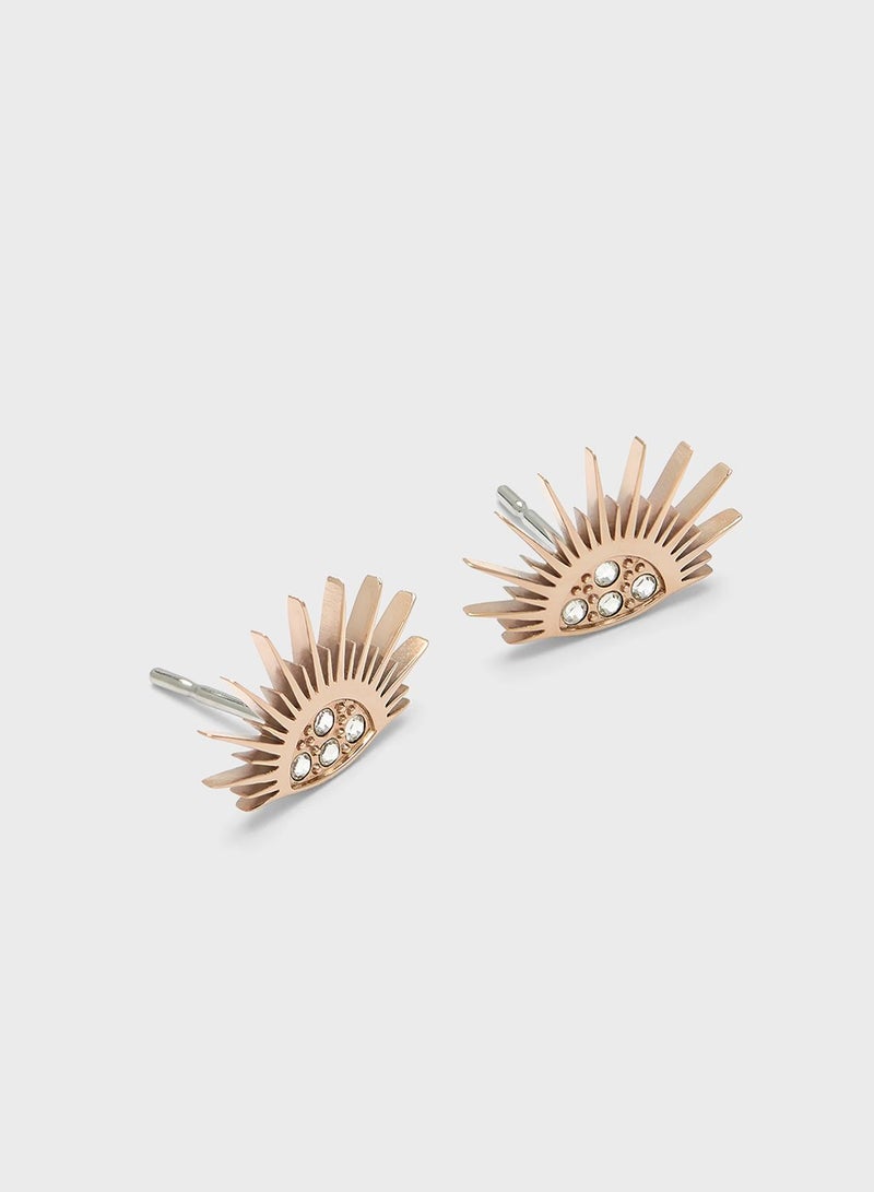 Ionic Plated Stud Earrings