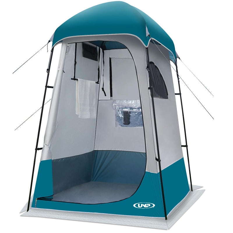 Unp Shower Tent, Outdoor Camping Privacy Shelter-Dressing Changing Room-Portable Toilet Tent for Hiking Sun Shelter Picnic Fishing - Image 1