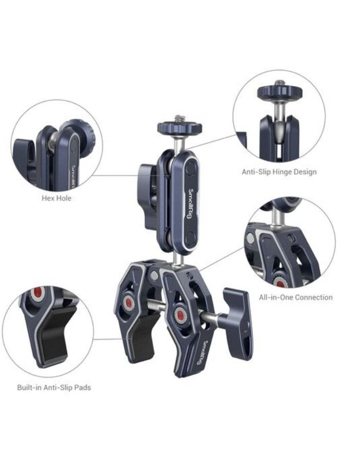 SmallRig Crab-Shaped Clamp with Ballhead Magic Arm 3757 - Image 5