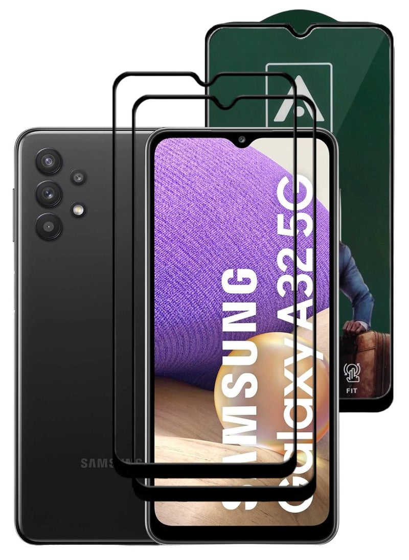 أكاليكس قطعتين، حماية شاشة، لهاتف سامسونج جالاكسي A32 5G، جودة ممتازة. - Image 1
