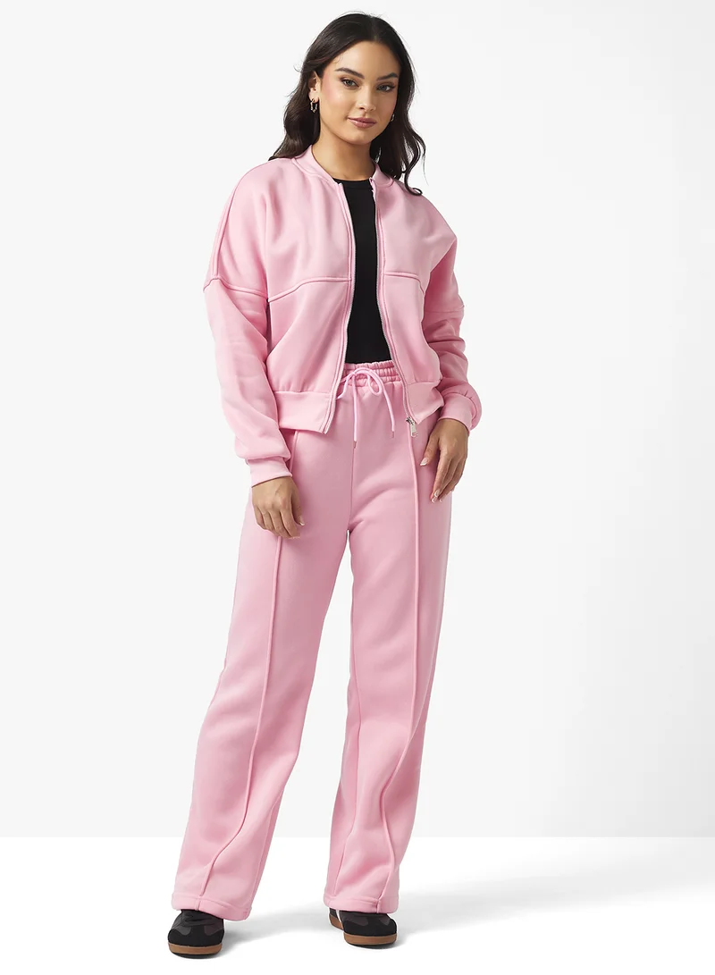 Ginger Basics Hooded Zip Up Fleece Tracksuit