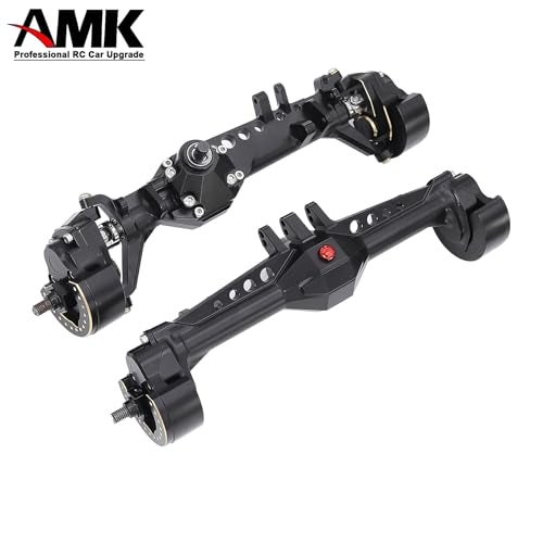 AMK F10 Axle Brass Knuckle Weights with Front Rear Portal Covers for 110 RC Crawler Vanquish VRD VS410 Phoenix Lower COG LCG Upgrade Parts 3in1 Set - Image 5