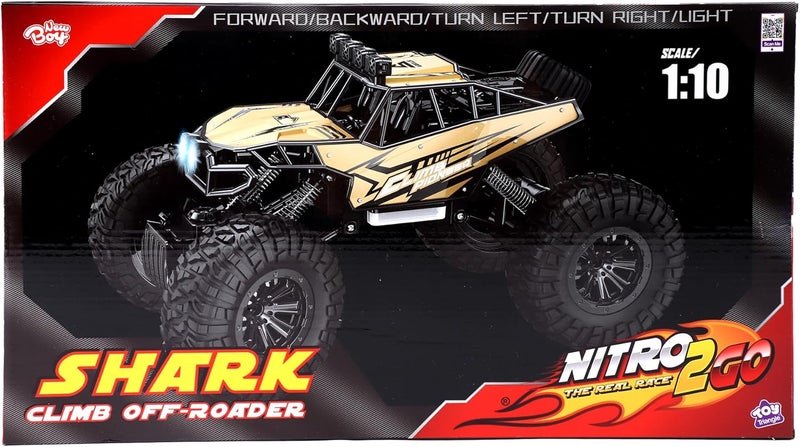 Nitro سيارة RC 1:10 شاحنة تسلق القرش - Image 4