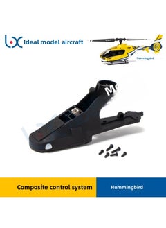 ESKY 150EC Hummingbird Remote Control Simulation Helicopter Accessories Battery Case Charger Spiral Main Propeller Tail Propeller-Color:Composite Control System
