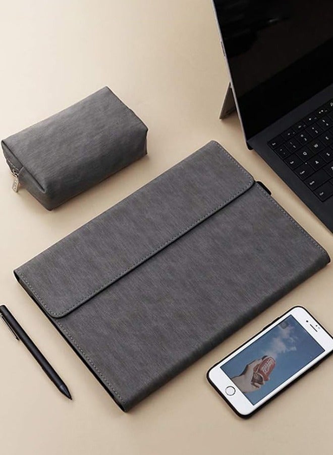 Garlo Case for Microsoft Surface Pro 7/6/5/4, Slim Lightweight Smart Envelope Sleeve Bag Laptop Tablet Carrying Cover-With A Accessory Pouch - Image 5