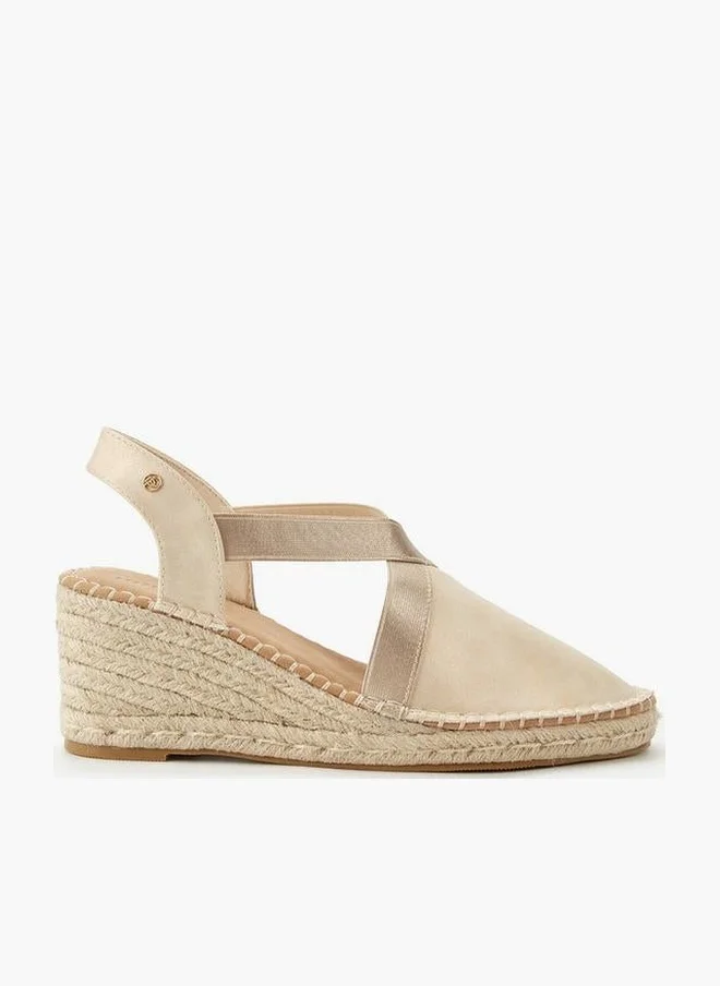 ببرمنة Women Wedge Heel Slingback Espadrilles