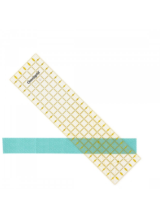 Omnigrid Omnigrid 6 in X 24 Quilting Ruler, 6" x 24", Clear  - Image 3