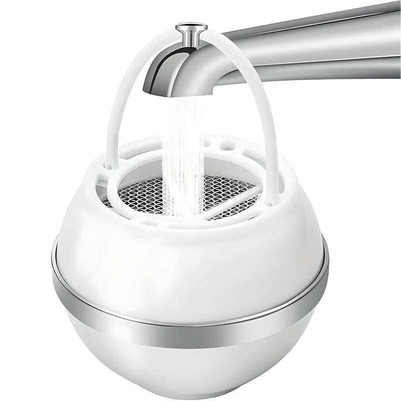 WaterCharm Bath Ball Filter Bathtub Water Filter Removes Hundreds of Contaminants for Softer Smoother Skin 36 x 44 Inch - Image 1