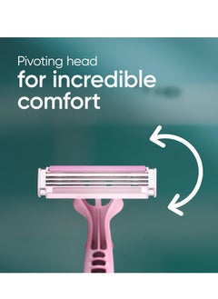Venus Venus Gillette Simply Venus 3 Disposable Blades 8+4  - Image 2