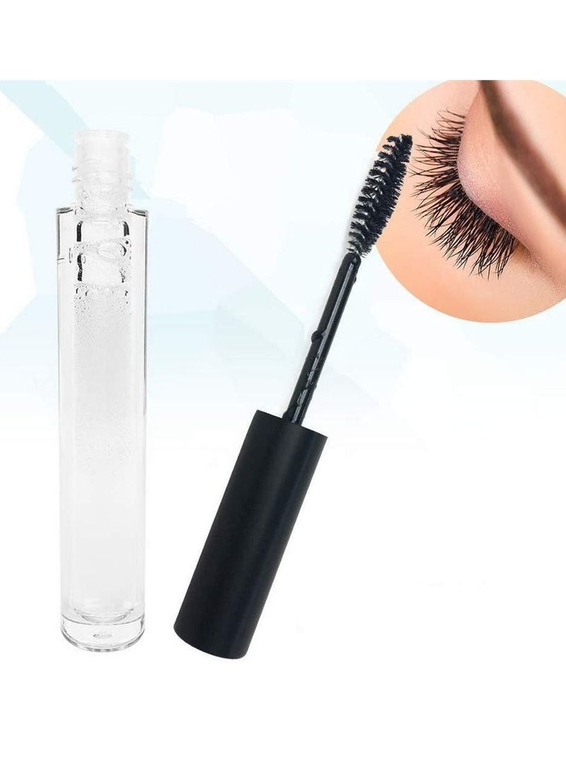 SYOSI 10 ml Empty Mascara Tube, 3 Pcs Eyeliner Tube and Lip Gloss Tubes, Black Eyelash Cream Container Bottle with Funnels Transfer Pipettes - Image 4