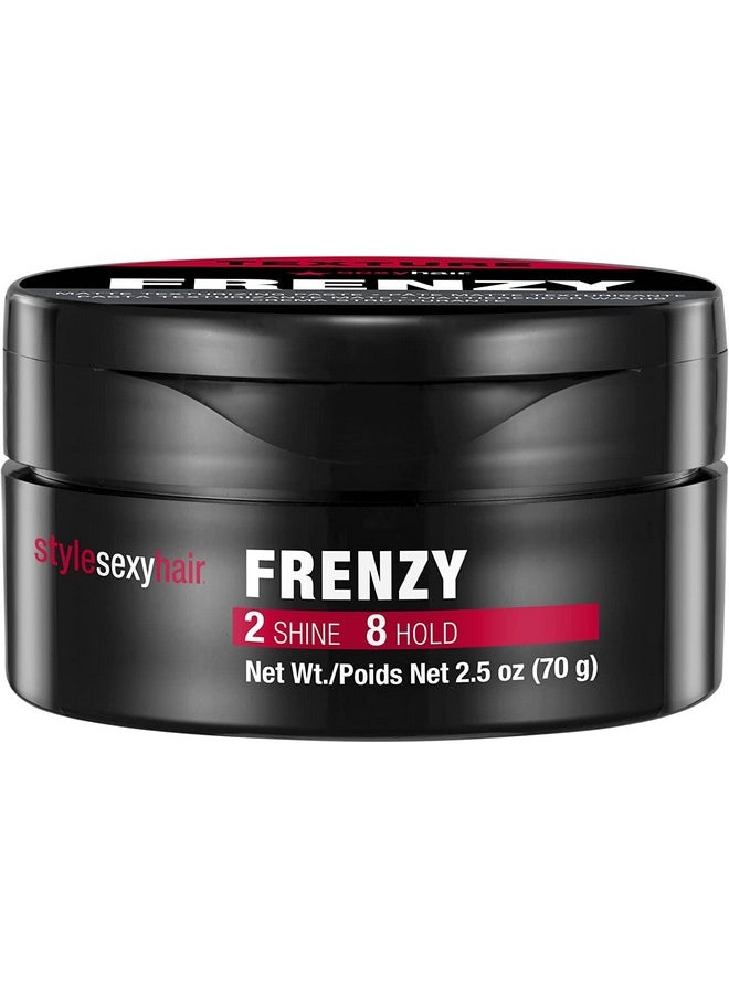 Sexy Hair - SexyHair Style Frenzy Matte Texturizing Paste, 2.5 Oz | Fullness, Texture and Definition | Helps Create Bulk | Semi-Matte - Image 1