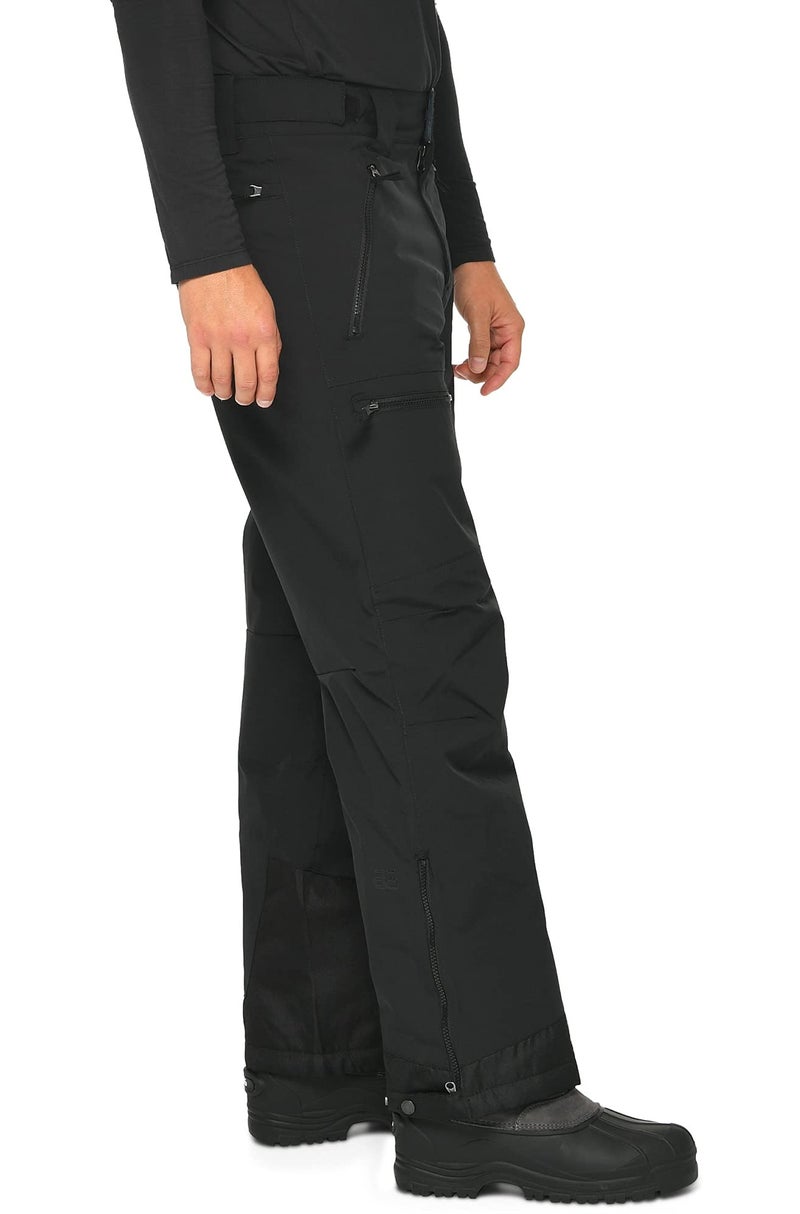 Arctix Men's Mountain Insulated Ski Pants, Black, X-Large/30" Inseam - Image 2