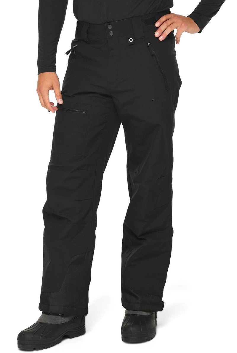 Arctix Men's Mountain Insulated Ski Pants, Black, X-Large/30" Inseam - Image 1