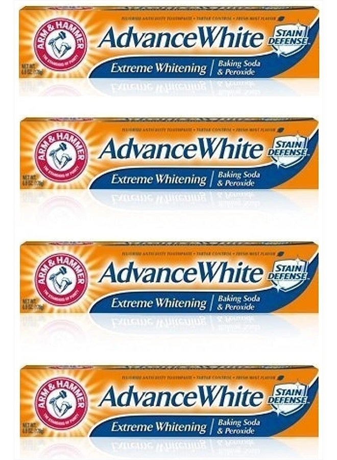 Arm & Hammer Arm and Hammer Advance Whitening Toothpaste .9 Oz Travel Size 4 Pk. - Image 1