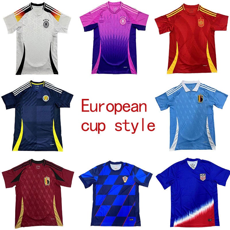2024 Germany Spain Belgium Croatia Scotland United States Mexico Italy Jersey Spain - Image 2