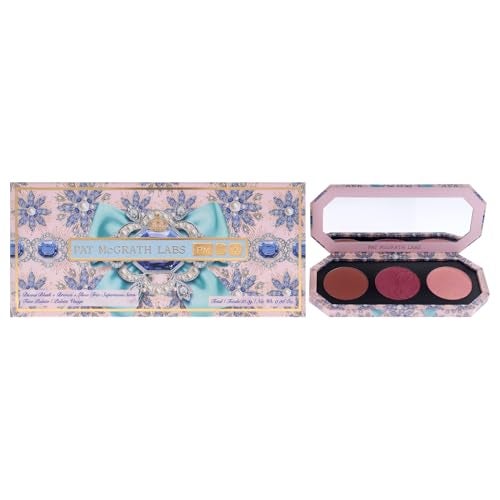 PAT MCGRATH LABS Divine Blush Plus Bronze Plus Glow Trio Supernova Siren by Pat Mcgrath Labs for Women 036 oz Makeup - Image 1