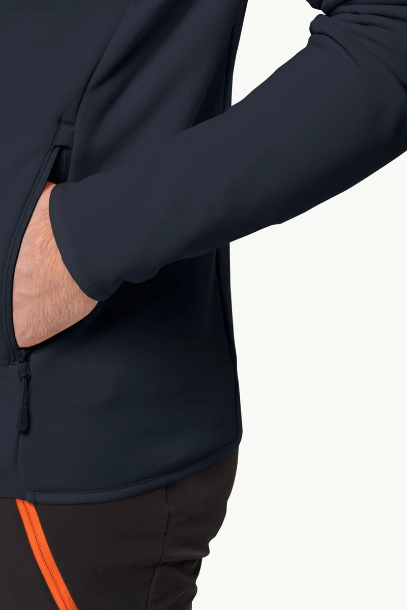 جاك ولفسكن Baiselberg Men's Outdoor Fleece Jacket 1711381-1010 1711381-1010018